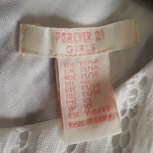 Forever 21 White Dress for Girls - Picture 5 of 6